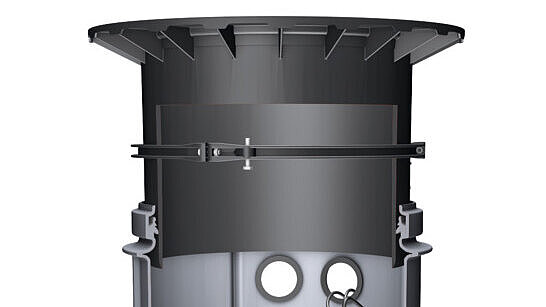 Aquapump Medium pumping station, variable upper section Aquapump Medium pumping station, variable upper section