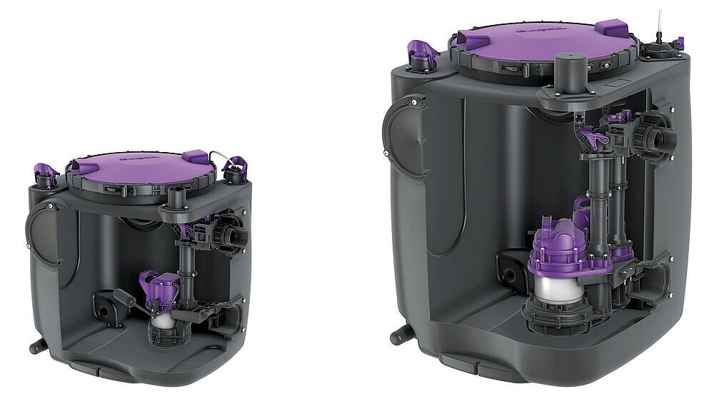 Aqualift S 100 and S 200 lifting stations Aqualift S 100 and S 200 lifting stations