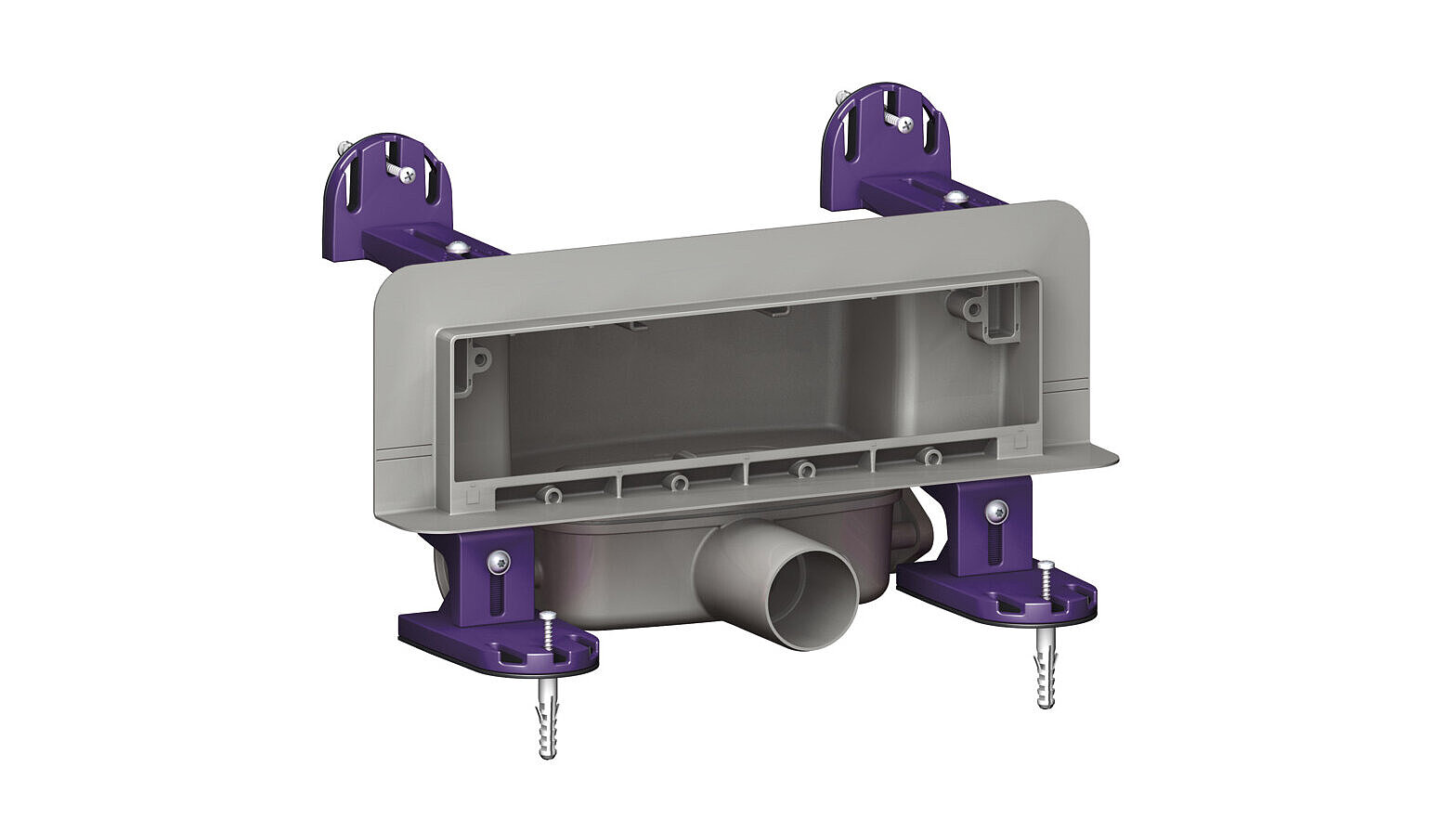 Scada wall drain without cover Scada wall drain without cover