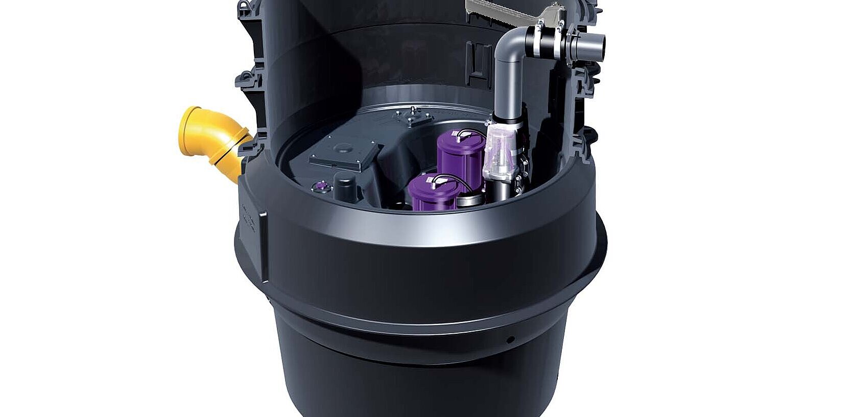 Aquapump XL pumping station, dry installation for faecal wastewater Aquapump XL pumping station, dry installation for faecal wastewater