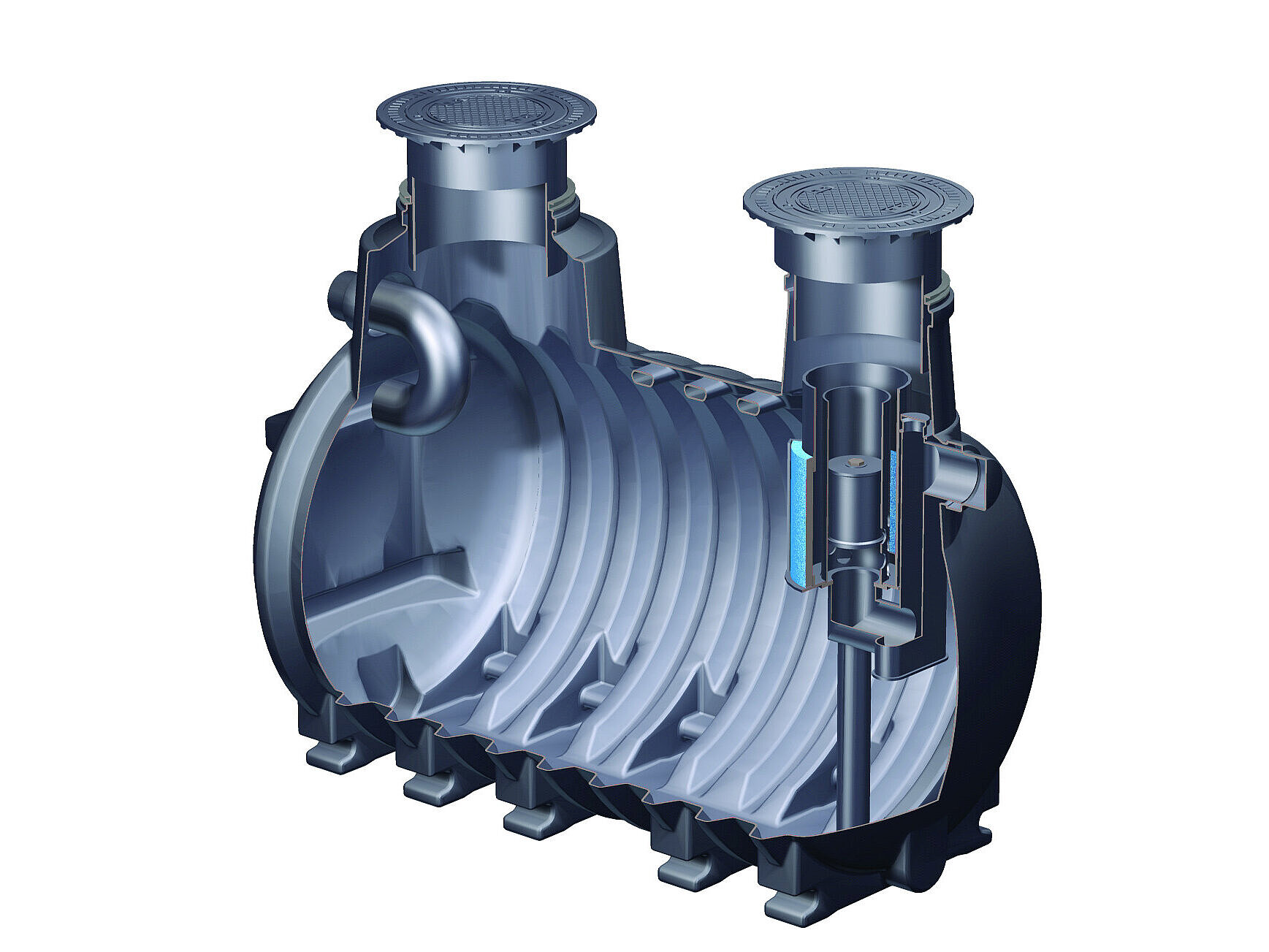 EasyOil ground coalescence separator, System A EasyOil ground coalescence separator, System A