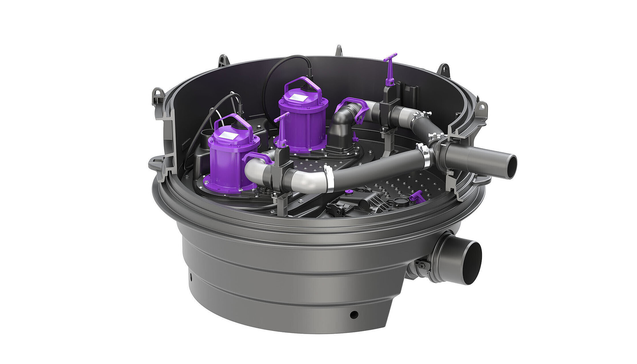 Hybrid lifting station Ecolift XL, dry installation Hybrid lifting station Ecolift XL, dry installation