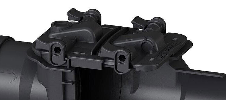 Quick-release closure made from polymer Quick-release closure made from polymer