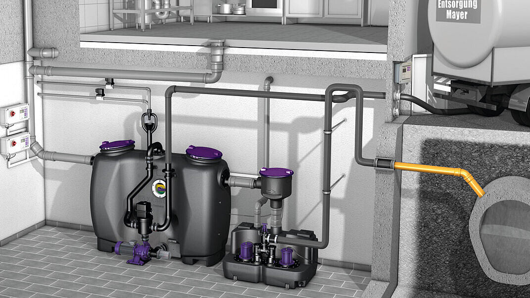 EasyClean free grease separator EasyClean free grease separator