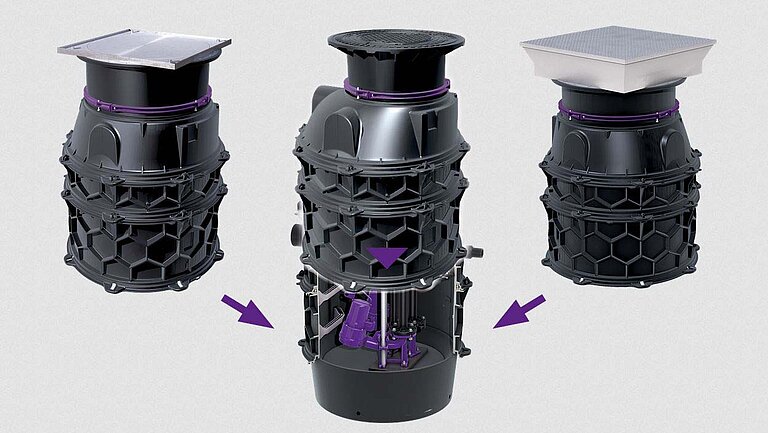 Flexible installation Flexible installation