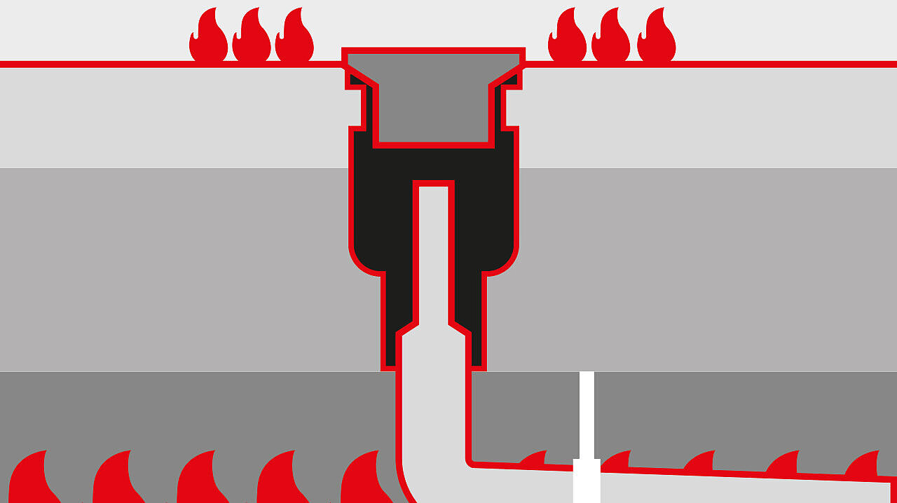 Transfer of heat through unprotected drains Transfer of heat through unprotected drains
